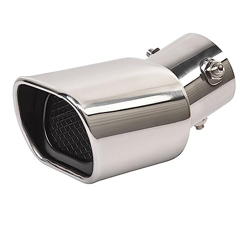 Homanpp Automotive Exterior Edelstahl Tail Throat Auto Endrohre Schalldämpfer Endrohr Auspuffanlage Für Smart Für Fortwo Für Forfour 453 451 Auto-Endstück-Hals-Auspuffrohr (Color : 2)