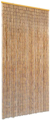 SKM Tenda Antimosche per Porte in bambù 90x220 cm (3,4) kg