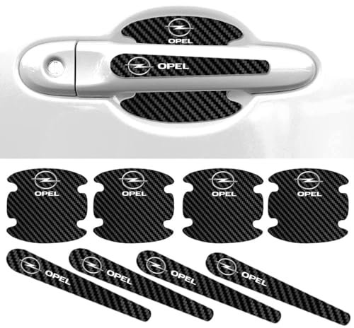 GNTHERF 8 Stück Auto Türgriff Schutzfolie, für OPEL Vaux-Hall Corsa F/Corsa-e 2019-2023 Lackschutz Kratzfeste Schutzfolie Selbtklebende Autofolie Film Griffschalen