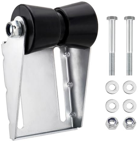 Venussar 5 Boat Trailer Rollers with Brackets Keel Roller Assembly Kit for Boat Trailer