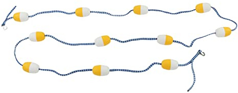 PVC-Pool-Sicherheitsspur-Trennseil – 5 m Schwimmleine für Schwimmbäder – unverzichtbare Schwimmsicherheitsausrüstung, einfach zu installieren
