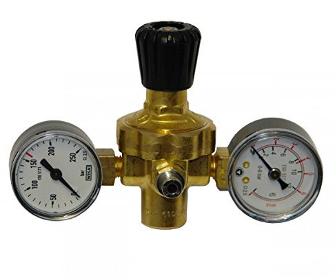 OXYTURBO RIDUTTORE DI PRESSIONE MIGNON x CO2 -ARGON - MIX BOMBOLE USA E GETTA Art.225200. SOLO PER SALDATRICI. SALDATURA. NON COMPATIBILE PER LA GASATURA.