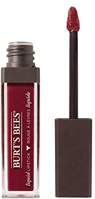 Burt's Bees Moisturising Full Coverage Liquid Lipstick, 5.95 g, Rushing Rose