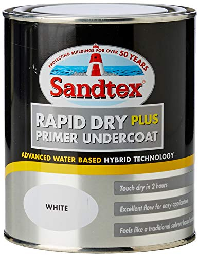 Sandtex Retail Rapid Dry Plus Primer Undercoat White 0.75 L