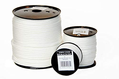 EVERLASTO Quality White Nylon Blind Cord - 4mm x 50M