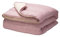 Pikolin Home - Piumino Reversibile 300 gr - Imbottitura Nordica Bicolore - per Lettino da 60 - Tocco Piuma, Caldo, Traspirante, Colore Malva/Bianco, 100 x 120 cm