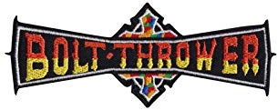Bolt Thrower Color Uk Death Metal Ban Aufnäher Besticktes Patch zum Aufbügeln Applique