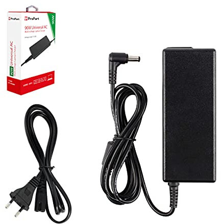 PROPART Alimentatore Caricatore 90W Universale per PC Notebook HP, COMPAQ, Pavilion DV - 4,8 x 1,7 mm (19V 4.74A), cavo da 2 Metri