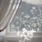 funlife botanique Verre dépoli Films pour fenêtre, Chardon Marguerite Fleur Sauvage Film Opaque fenetre, décoratif Double Face Convient pour Les Salons, Chambre à Coucher, Salle de Bains 120X58CM