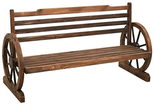 LLEZKBR Furniture Select-Gartenbank 142 cm Massivholz
