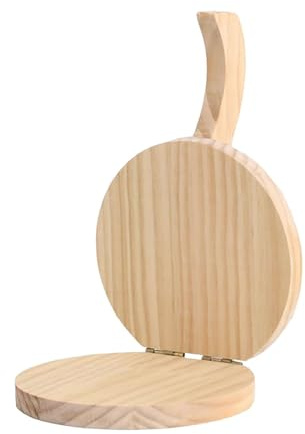 MagiDeal Prensador de tortillas de madera, prensador de envoltura de bola de hervida, herramienta de prensado multifuncional manual para tortillas y