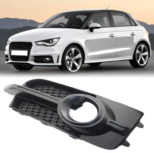 Honeycomb Mesh Front Bumper Fog Light Grill For AUDI A1 8X S-LINE 2011-2014 | Left N/S Passenger Side, 8X0807681B, Grille Cover Accessories