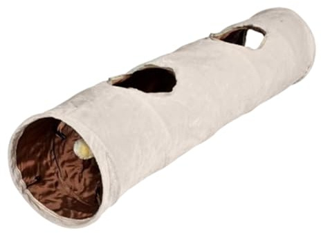Tunnel Di Gioco Per gatti- 120x25 Cm Di Grande Tubo, Peluche Oxford In Tessuto, Letto Dritto Con Design Pie -peopholo Pieghevole | Giocattoli gattiPieghevoli Per Gattini Interni E Più gattiGiocose