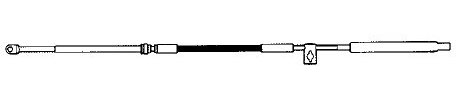 Ultraflex Schaltzug MACH36 Mercruiser/Gen.II Control 16'