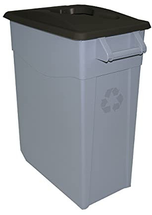 Denox DEN005 Contenedor Zeus 65 litros Abierto, Negro, 585x290x670 mm