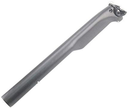Sattelstütze Carbon Alfa Pasca Kohlefaser MTB Sattelstütze Mountainbike/Rennrad 3K Matt Fahrrad sattelstütze Carbon 27.2*400