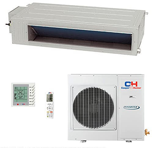 Cooper and Hunter Aire acondicionado por conductos, 14 kW, A++, Cooper and Hunter CH-IDH140PNK /CH-IU140NK, para profesionales, para calor y frio, mando distancia