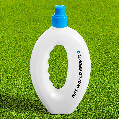 Gourde Sport BIDON Running 500ML - Gourde Reutilisable 500ml de Sport pour la Main - Plastique sans BPA avec Une tétine verrouillable - Disponible en Bleu ou Rose (Bleu, Pack de 3)