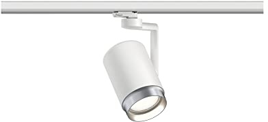 Paulmann 95413 Schienensystem ProRail3 Schienenspot Asthene E27 max. 50W 230V Weiß Schienensysteme Deckenschiene Metall, Kunststoff