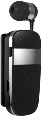 Uposao Oreillette Bluetooth sans Fil 4.1 Écouteurs Intra-Auriculaires Anti-Bruit Rétractable 10m Transmission Écouteur Mono, Connecter 2 Appareils Simultanément pour Conducteur, Vélo, Sport