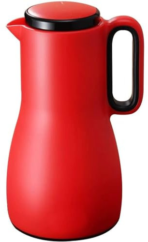 ZUMAHA 1.5L/50.7OZ Thermal Coffee Carafe, Double Wall Vacuum Flask Insulated, Glass Lined Thermal Carafe, Water and Coffee Dispenser