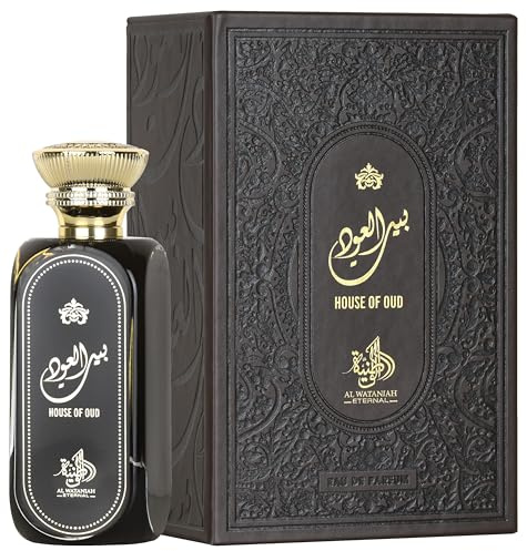 AL WATANIAH House Of Oud - Luxuriöses Herrenparfüm, Eau de Parfum 100 ml, exotischer und langanhaltender Duft.
