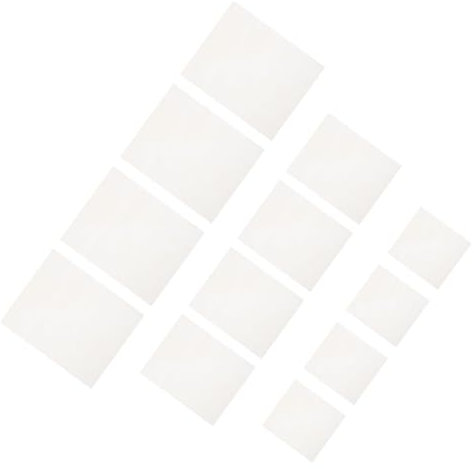 VILLCASE 12pcs Clay Smoothing Tool Cloth for Pottery Artist Pottery Suede Cloth Used in Clay Modeling Tool for Smoothing