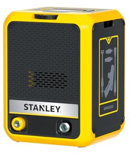 Stanley SXPW19CP Hochdruckreiniger, Kompakt, Hochdruck, für Auto und Außenbereich des Hauses, mit Bodenreiniger, max. Druck 150 bar, max. Durchflussmenge 460 l/h, Leistungsaufnahme 1900 W