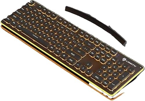 SHRGOMPIT Wireless Mechanical Backlit Keyboard Compatible With Desktop And Laptop Compatible With Gaming And Office Use Customizable