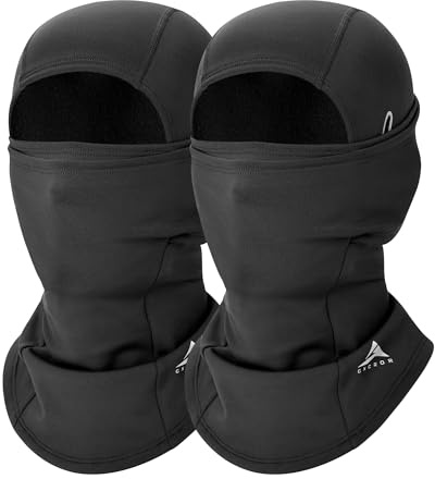 GXCROR Sturmhaube Balaclava Skimaske – doppellagig, Winddicht & warm für Winter, Motorrad, Ski, Unisex