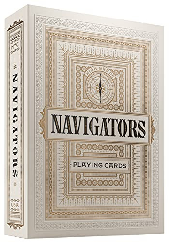 theory11 Playing Cards Navigator | Aces Jokers Court Art Magic Cardistry Game Night Geschenk für Segler, Kartensammler, Magier, Spieler & Erwachsene