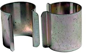 KALEMBAL Clip de fixation pour bâche serre 35 x 30mm (x20 pcs) - Métal revêtement Zinc - Inoxydable - Très résistant