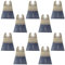 10 x SabreCut SP65F_10 65 mm Fast Fit feine Zahn-Holzklingen kompatibel mit Dewalt, Stanley, Black and Decker, Bosch, Fein, Makita, Milwaukee, Parkside, Ryobi, Worx Multi-Werkzeug-Zubehör