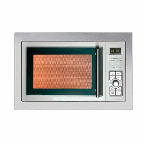 Suinga Microondas Encastrable con Grill | 23 Litros | 1000W | Microondas Integrable Inoxidable | Función Convección | 9 Niveles de Potencia | Cocina Rápida y Versátil con Diseño Moderno