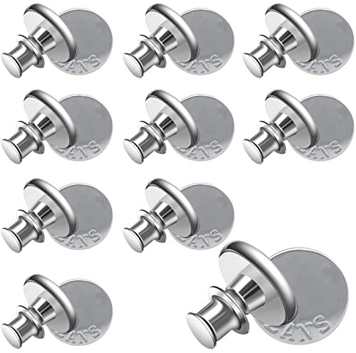 Jeans Knöpfe Ohne Nähen Jeansknöpfe zum Schrauben Hosenknöpfe Hosen Knöpfe Verstellbare Jeans Ersatz Knopf Set 17mm 10 Stück
