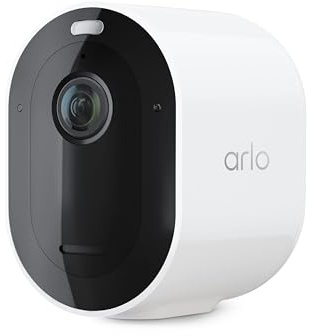 Arlo Pro 5S 2K Caméra de projecteur – 1 pack – Caméras de sécurité extérieures sans fil, Wi-Fi double bande, vision nocturne en couleur, audio bidirectionnel, caméras de sécurité pour la maison