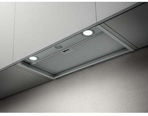 Elica BOXIN LX/IX/A/75 Integrato Nero, Acciaio inossidabile 620 m³/h