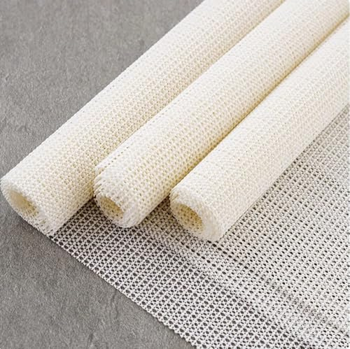 Alfombrilla Antideslizante para Alfombra, Base Antideslizante de PVC Recortable, Base Antideslizante para Alfombra, para cajón de Alfombra, Maletero de Coche, 150 x 200 cm