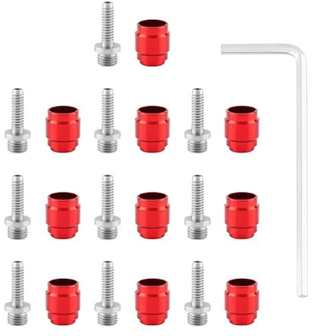 10 Pcs Olive and Barb Insert Bike Hydraulic Disc Brake Hose Olive Connector Insert Set for Bicycle Mountain Bike Replacement Part, AVID Bicycles and Spare Parts