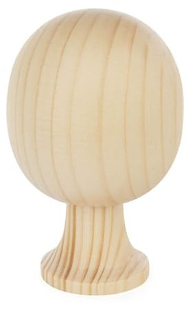 Rudolphs Schatzkiste Holzdekoration Massivholzbaum runde Form 11cm, Natur BxHxT 7x11x7cm NEU Dekobaum Weihnachtsbaum