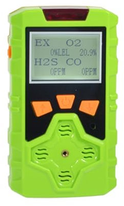 Rilevatore Gas, KP836 Rilevatore di perdite di gas portatile 4 in 1 Rilevatore di perdite di ossigeno Rilevatore di gas Monitor Tester Analizzatore
