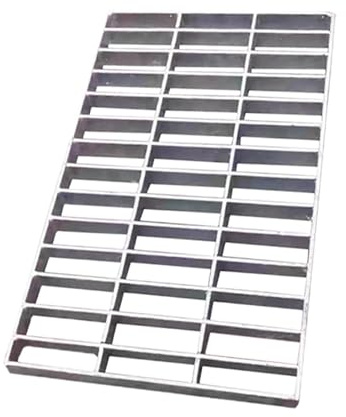 ZSXZCBDQ Griglia di Drenaggio in Acciaio, Canaletta Scolo Acqua Piovana in Metallo, Grondaia Acqua Piovana per Pozzetto di Raccolta, Cortile, Patio, Giardino, Uso Commerciale(50x30x3cm)