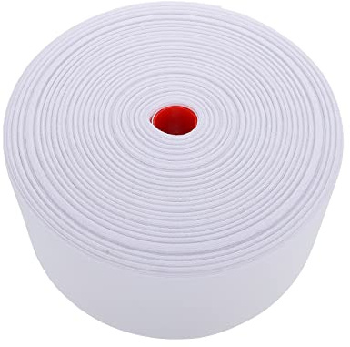 GLSTOY Gardinenband Selbstgemacht Römischer Schlaufen Stanzgürtel Weiß 8cm Polyester Sicheres Material Praktisch zum Bohren Heimtextilien Vorhangzubehör für Zuhause