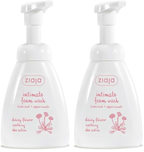 Ziaja Espuma Suave de Higiene Intima Diaria 250ml (Paquete de 2)