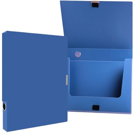 PP-material 2 st, med vit etikett, inre fack, arkivlåda design snäpplås, 3,5 cm, 7 för kontor, 3.5CM, agarträ