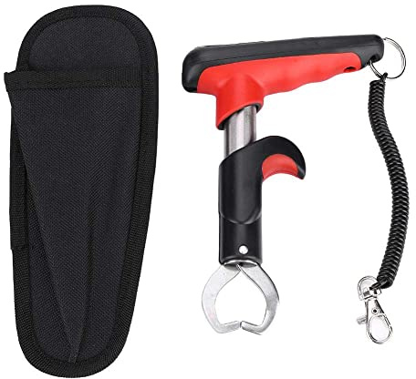 Fischereigriff Edelstahl Lip Grip Fischgriffe mit LED Digital Skala f¨¹r Fischen