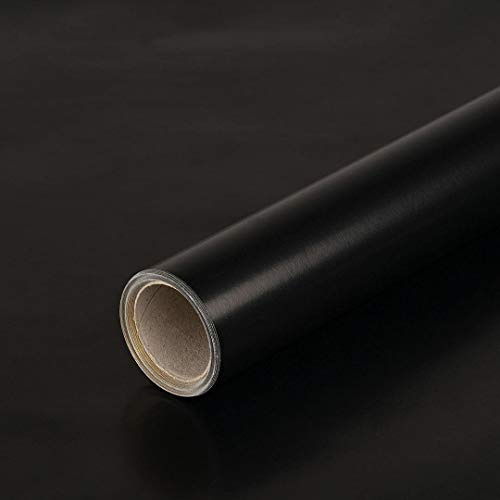 Geschenkpapier Schwarz und Gold, Geburtstagspapier, Weihnachtspapier, 0,7 x 10 m