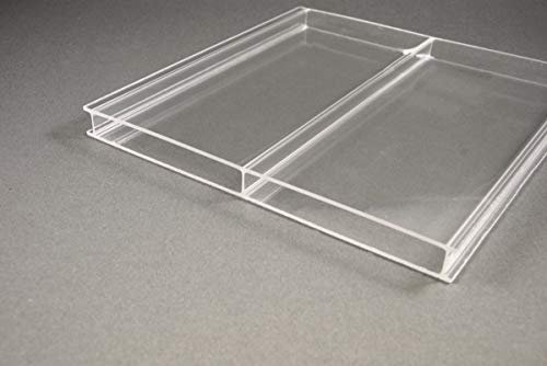 Stegplatten Highlux® Acrylglas 16mm klar - 2fach 96mm Stegabstand 980mm x 5000mm