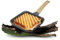 Mini-Grillpfanne 18 x 18 cm eco Petra Evolution dunkelgrau