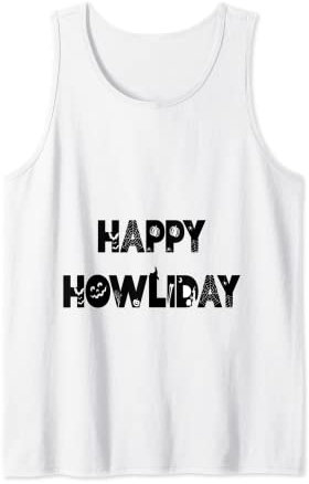 Pacho feliz Howliday Halloween Camiseta sin Mangas